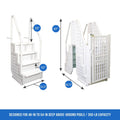 Blue Wave Ne138 Easy Pool Step Entry System w/ Gate