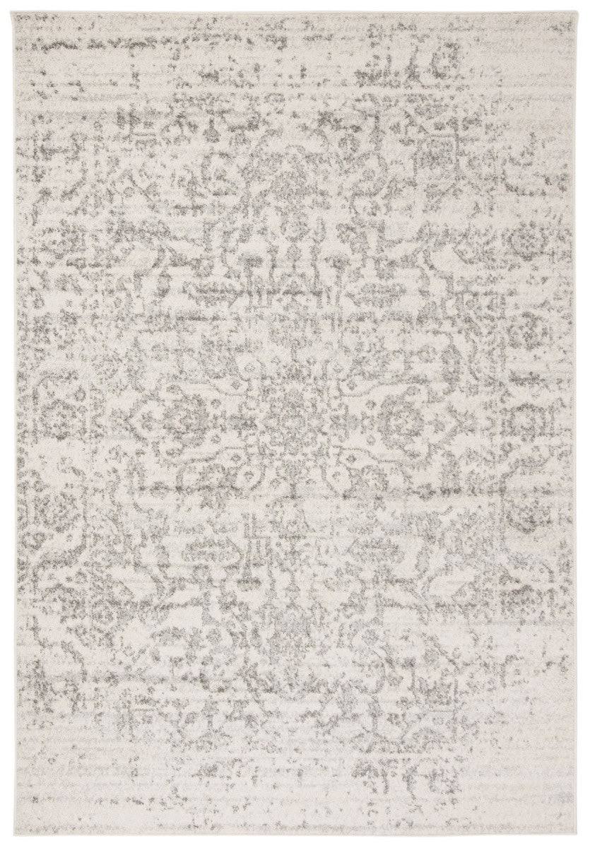 Safavieh Madison MAD603G Silver - Ivory 3' x 3' Square Area Rug