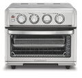 Cuisinart Air Fryer + Convection Toaster Oven, 8-1 Oven with Bake, Grill, Broil & Warm Options, Stainless Steel, TOA-70