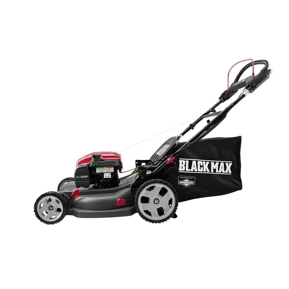 Black Max 21 - Inch 3 - in - 1 Self - Propelled Gas Mower with Perfect Pace Technology