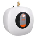 VEVOR Electric Mini-Tank Water Heater, 8-Gallon Tank Hot Water Boiler Storage, 1400W Power, Safety Temperature Pressure Valve Easy Install, for