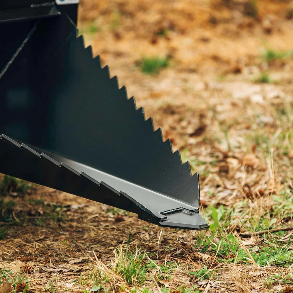 Titan Attachments Economy Series Stump Bucket Tree Scoop Digger