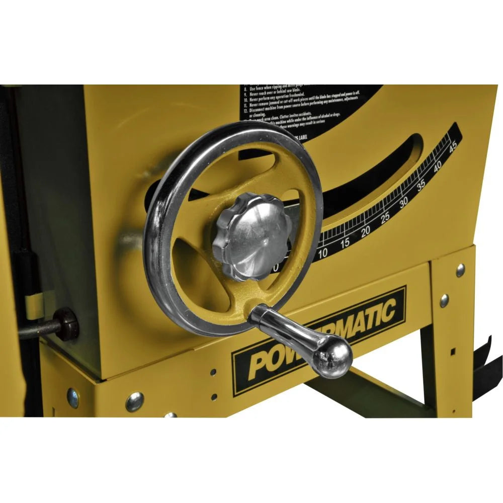 Powermatic PM9 - 1791229K 1 - 3/4 HP 10 In. Single Phase Left Tilt Table Saw with 30 In. Accu - Fence and Riving Knife