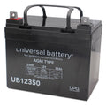 UPG Deep Cycle Lawn and Garden Battery, Group Size U1, 12 Volt, 35 Ah, Sealed Lead Acid, Model# UB12350