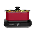 West Bend 5-Qt. Versatility Slow Cooker, Red
