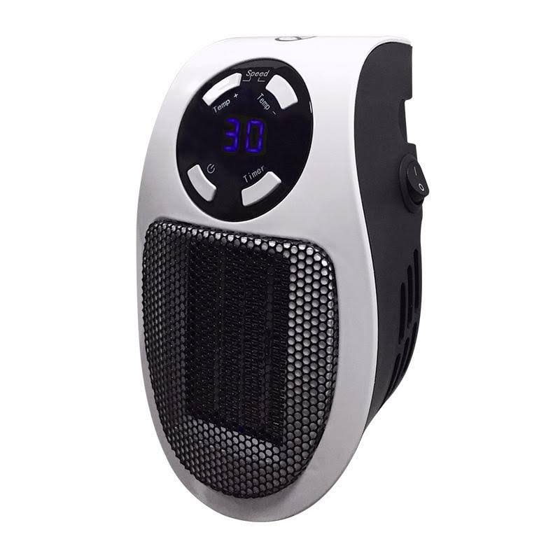 Programmable Space Heater with LED Display Wall-Outlet Electric Heater