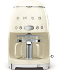 Smeg Retro Drip Filter Coffee Machine Cream