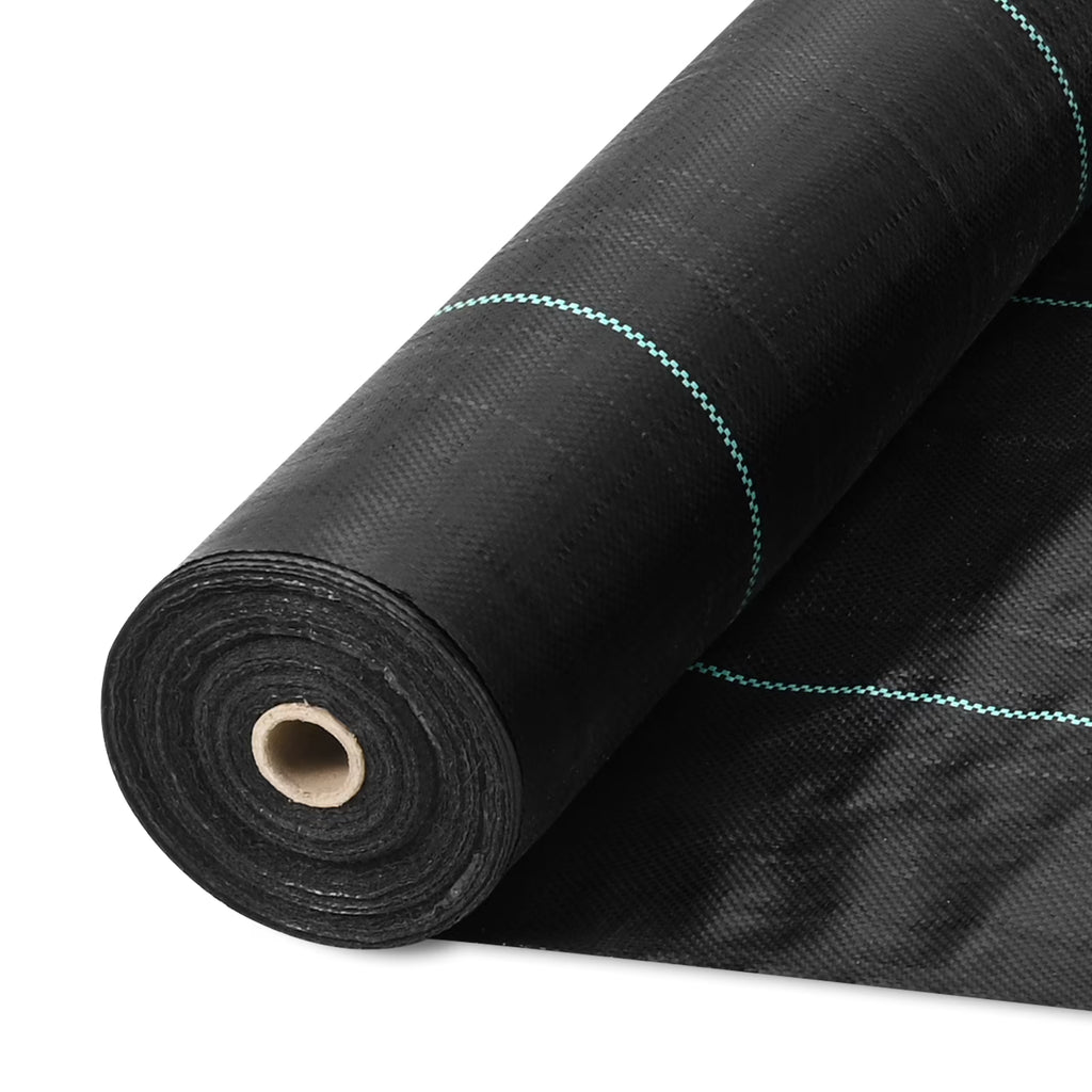 KFFKFF 13ftx108ft Superior Strength Weed Barrier Landscape Material, 5 oz Geotextile Fabric for Under Gravel, Excellent Permeability for Weed Restriction Mat, Driveway Material