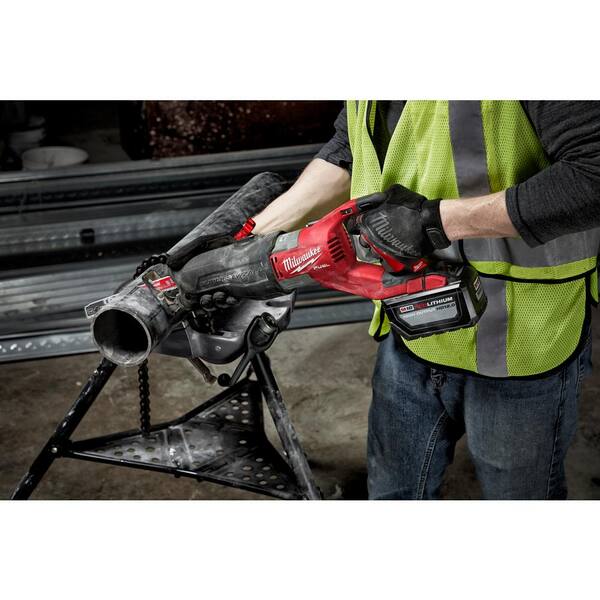 M18 FUEL 18V Lithium-Ion Brushless Cordless SUPER SAWZALL Orbital Reciprocating Saw Kit w/(1) 12.0 Ah Battery