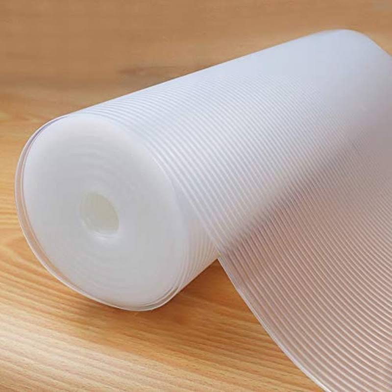 Glomen Shelf Liner Non-Slip Cabinet Liner Washable Oil-proof for Kitchen Cabinet Shelves Refrigerator Storage Desks 24 Inches x 20 ft Non Adhesive DRA