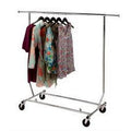 SSWBasics Clothing Rack - Rolling, Collapsible
