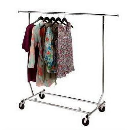 SSWBasics Clothing Rack - Rolling, Collapsible