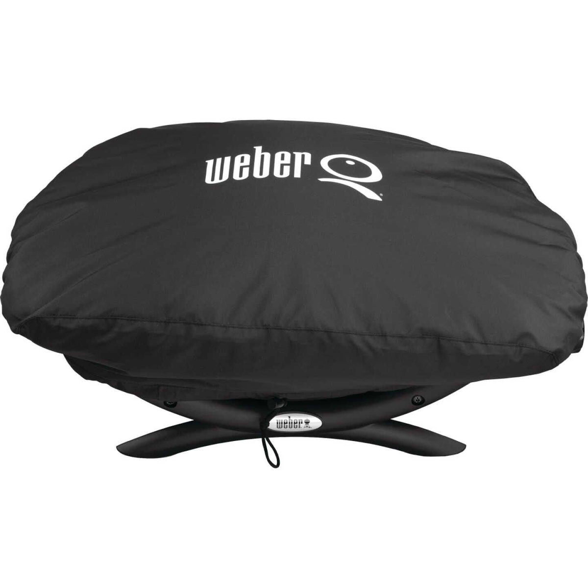 Weber Q Series Bonnet Grill Cover, Black
