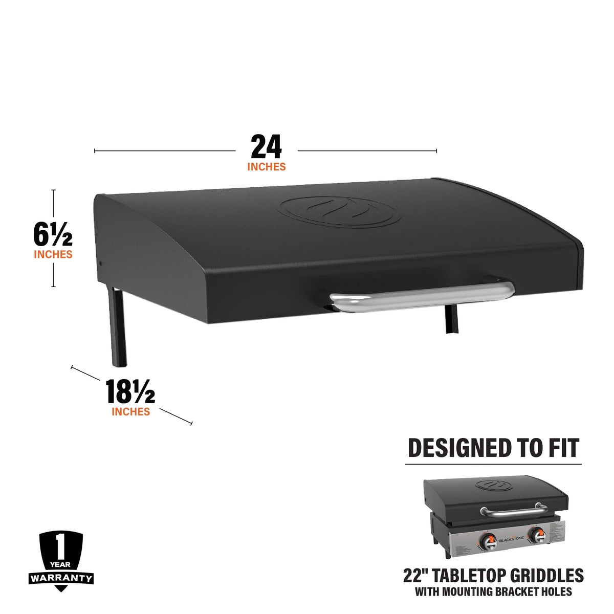 Blackstone Table Top Hood - Fits Blackstone 22" Tabletop Griddle