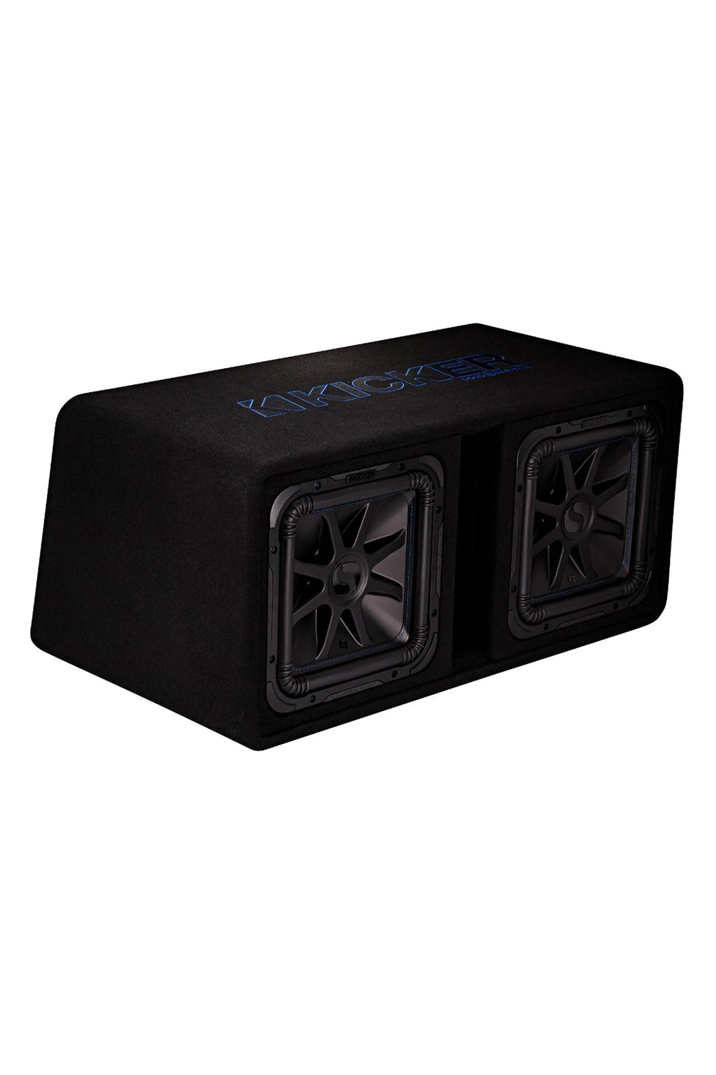 Kicker 44DL7S122 Dual 12" L7S 2 - Ohm Loaded Vented Subwoofer Enclosure