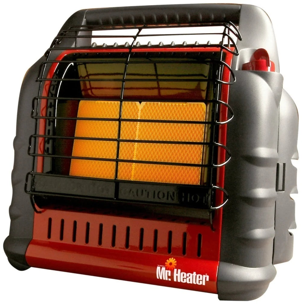 Mr. Heater Portable Big Buddy Propane Heater with Propane Tank Refill Adapter
