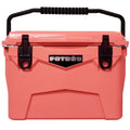 Fatboy 20 Quart Roto Molded Hard Sided Cooler Coral