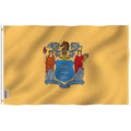 Fly Breeze Series Mississippi State Polyester House Flag Anley Size: 36" H x 60" W, State: New Jersey