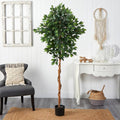 6 ft. Artificial Ficus Tree