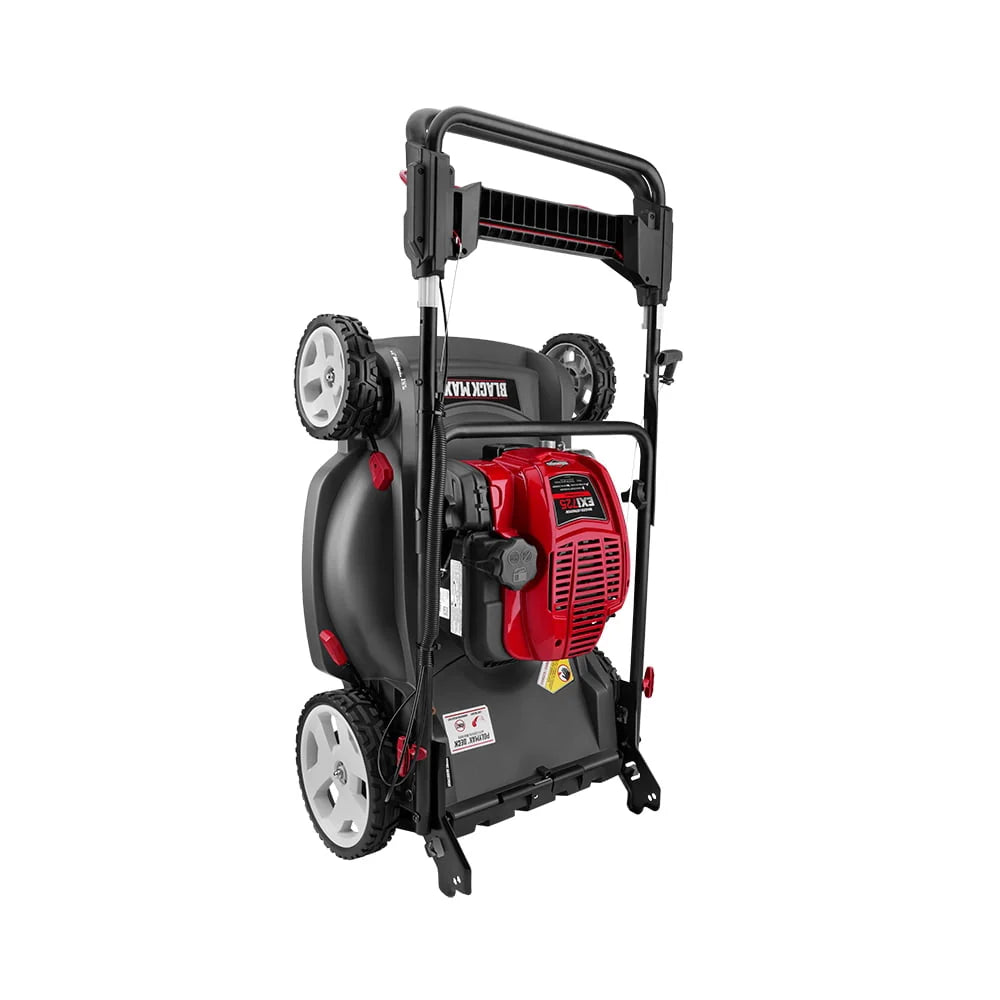Black Max 21 - Inch 3 - in - 1 Self - Propelled Gas Mower with Perfect Pace Technology