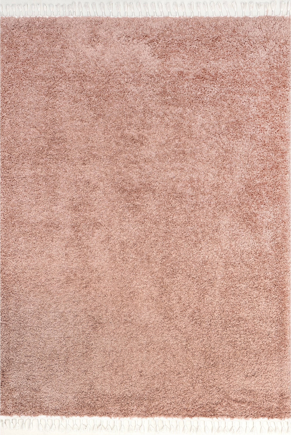 nuLOOM Neva Plush Shag Area Rug, 4' x 6', Pink