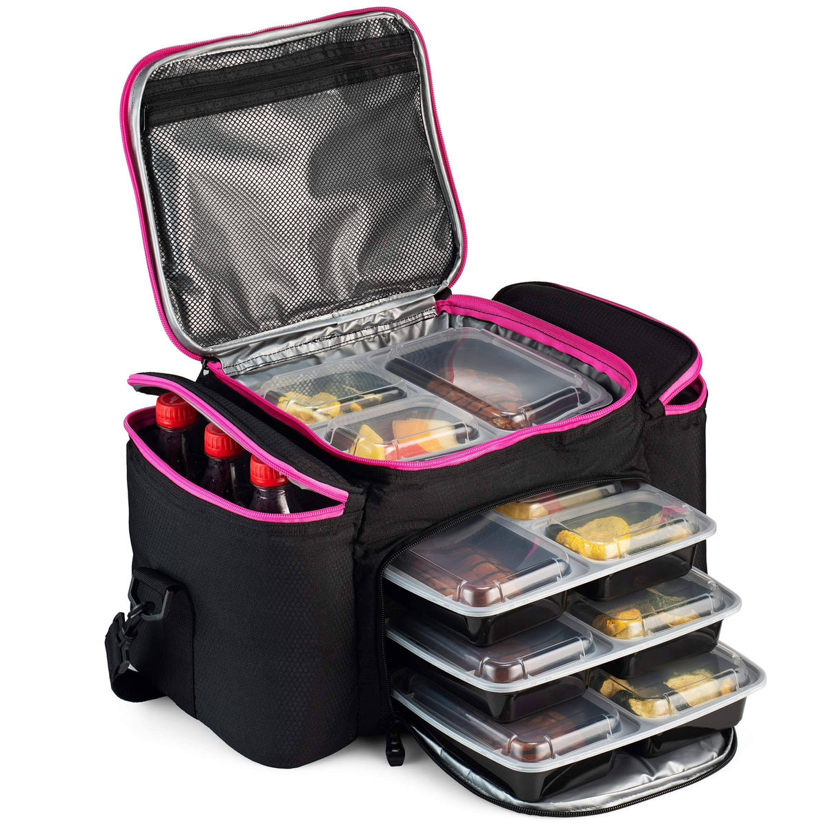 Cooler Bag Insulated by Outdoorwares Large Capacity Durable, to Keep Foods and Drinks in The Right Temperature - Good for Travel, Picnic, Beach Hiking