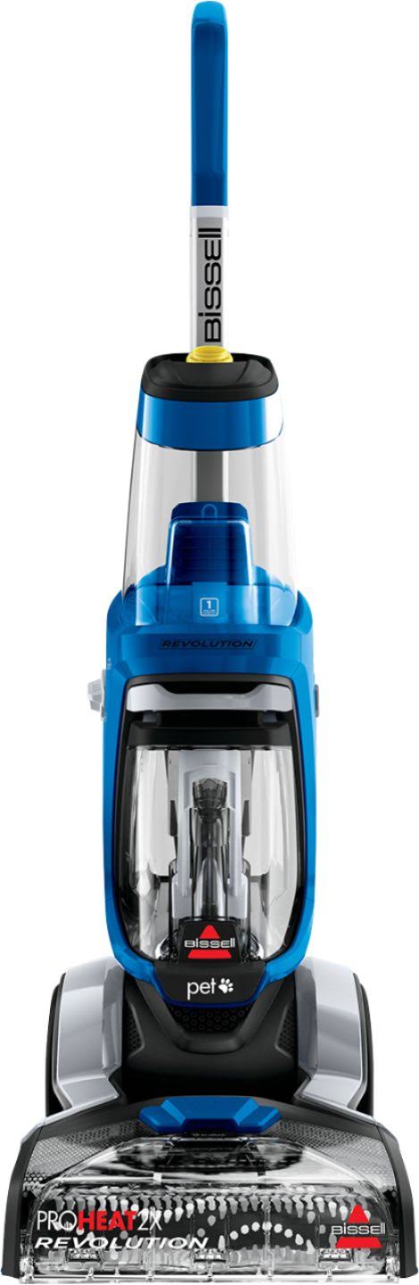 Bissell ProHeat 2X Revolution Corded Upright Deep Cleaner, Silver Gray/Cobalt Blue