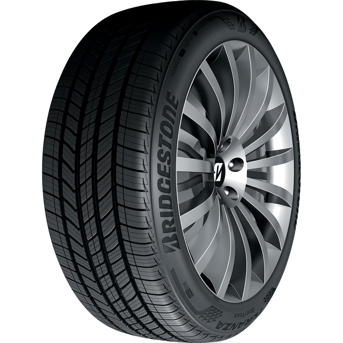 Bridgestone Turanza Quiettrack All-Season 195/65R15 91H Passenger Tire