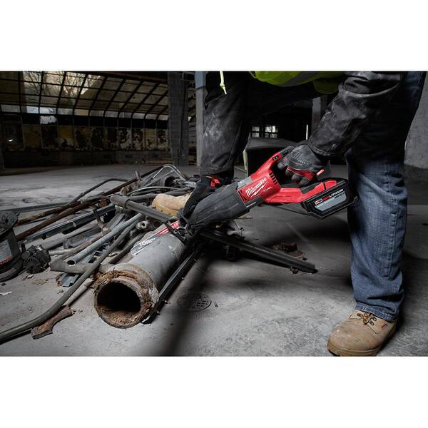 M18 FUEL 18V Lithium-Ion Brushless Cordless SUPER SAWZALL Orbital Reciprocating Saw Kit w/(1) 12.0 Ah Battery