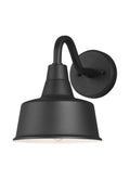 Barn Light Small One Light Outdoor Wall Lantern Black