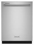 KitchenAid 47 DBA Two-Rack Dishwasher in PrintShield Finish with ProWash Cycle (KDTE104KPS)