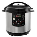 MegaChef 12qt Digital Pressure Cooker - Silver