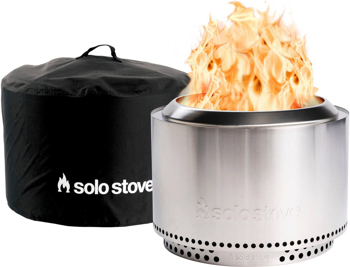 Solo Stove Yukon Fire Pit 2.0, Stand & Shelter