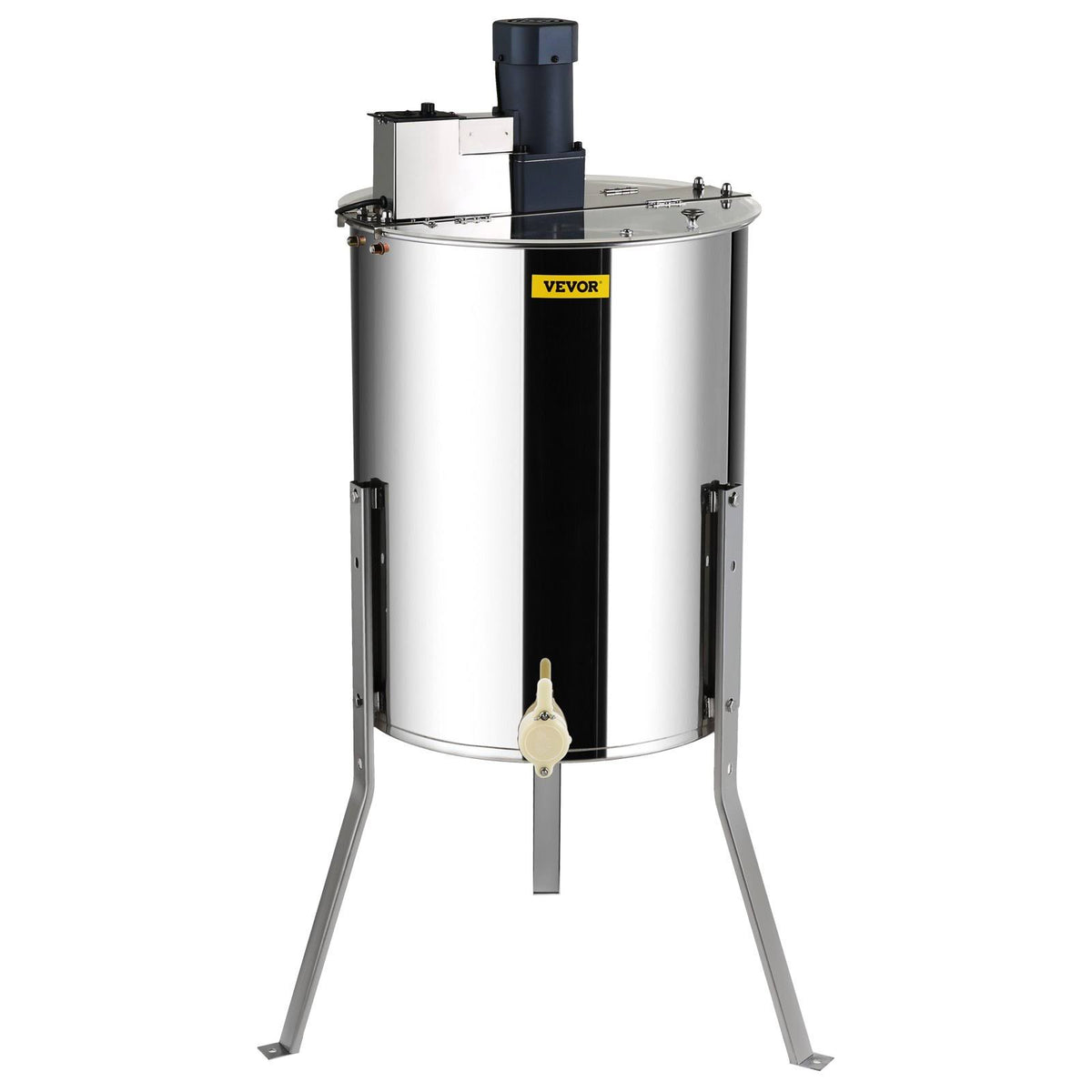 VEVOR Electric Honey Extractor, 4/8 Frames Honey Spinner Extractor, Stainless Steel Beekeeping Extraction, Honeycomb Drum Spin