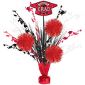 Amscan Grad Tinsel Burst Centerpiece - Red