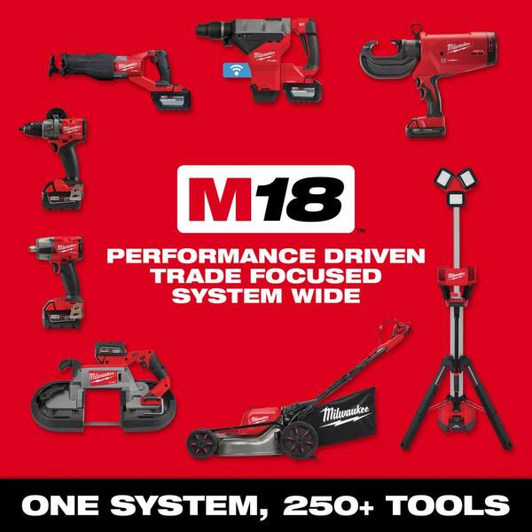 M18 FUEL 18-V Lithium-Ion Brushless Cordless Hammer Drill and Impact Driver Combo Kit (2-Tool) with Deep Cut Band Saw