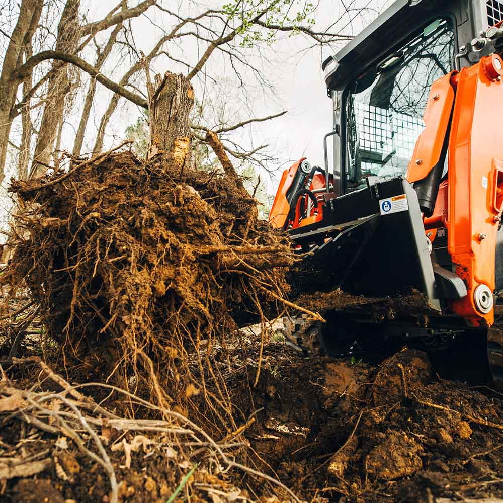 Titan Attachments Economy Series Stump Bucket Tree Scoop Digger
