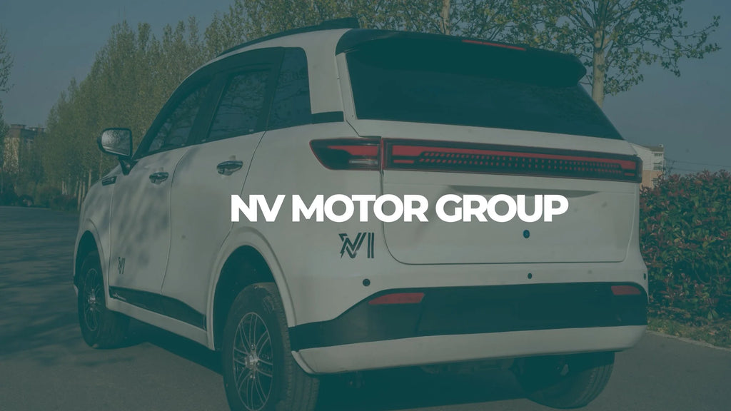 NV Motor Group NVII Mini Electric LSV 4 - Passenger Low - Speed Vehicle, 25 MPH Top Speed, 90 - Mile Range, 3000W/4000W Dual Motors Powered Ride - on
