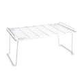 Mainstays White Folding Stacking Shelf - 1 Each