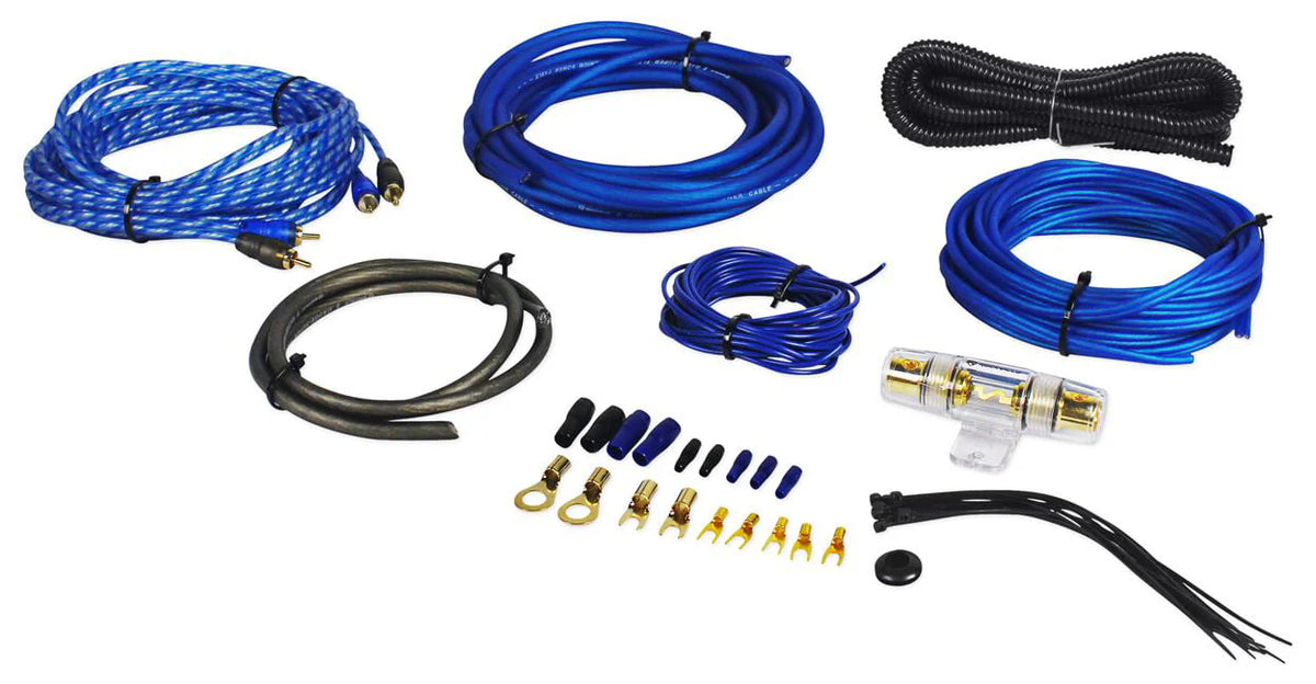 Rockville RG212CA 2000w Dual 12 in Vented Powered Car Subwoofer Enclosure+Amp Kit