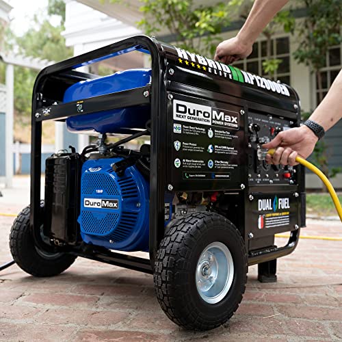 XP12000EH Dual Fuel Generator C 12,000W Gas/Propane, 457cc 4-Stroke Engine, EPA/CARB Compliant