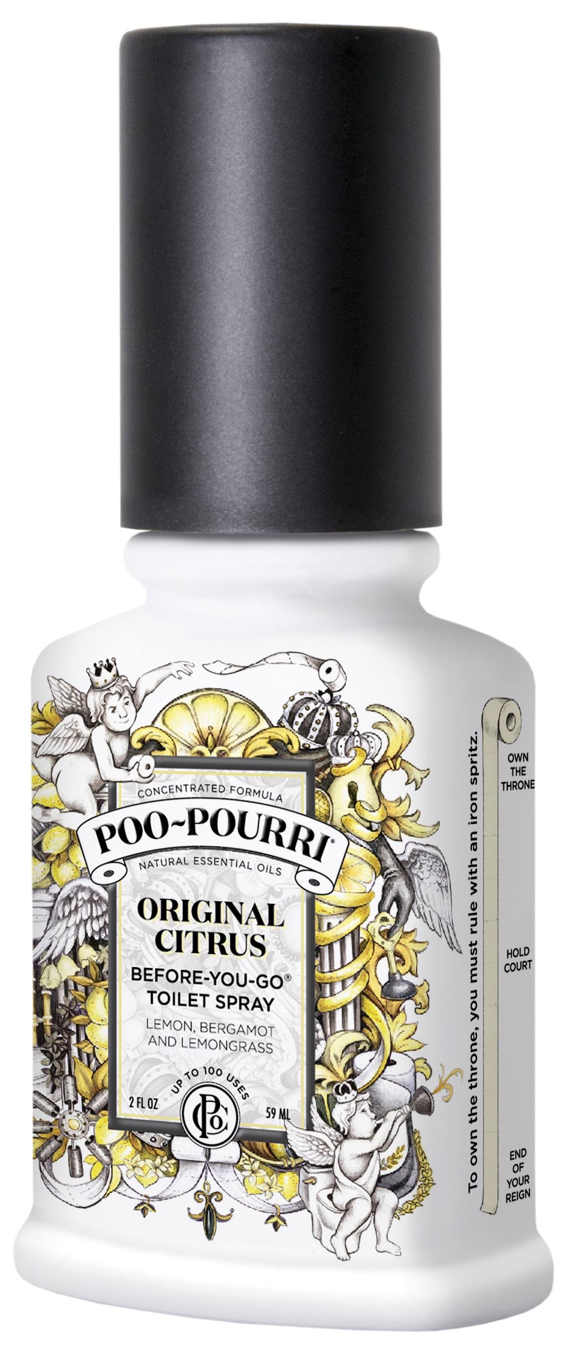 Poo-Pourri Original Citrus Before-You-Go Toilet Spray, 2 oz.
