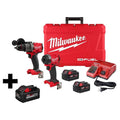 M18 FUEL 18 - Volt Lithium - Ion Brushless Cordless Hammer Drill and Impact Driver Combo Kit with 8.0 Ah High Output Battery
