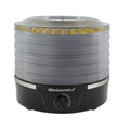 Elite Gourmet Food Dehydrator with Temperature Dial & 5 Trays, Black