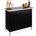 Best Choice Products Portable Pop - up Bar Table for Indoor/Outdoor, Party, Picnic W/ Carrying Case, Removable Skirt