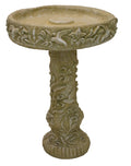 Lowe's 27" H Brown Desert Sand Concrete Complete Birdbath - Each