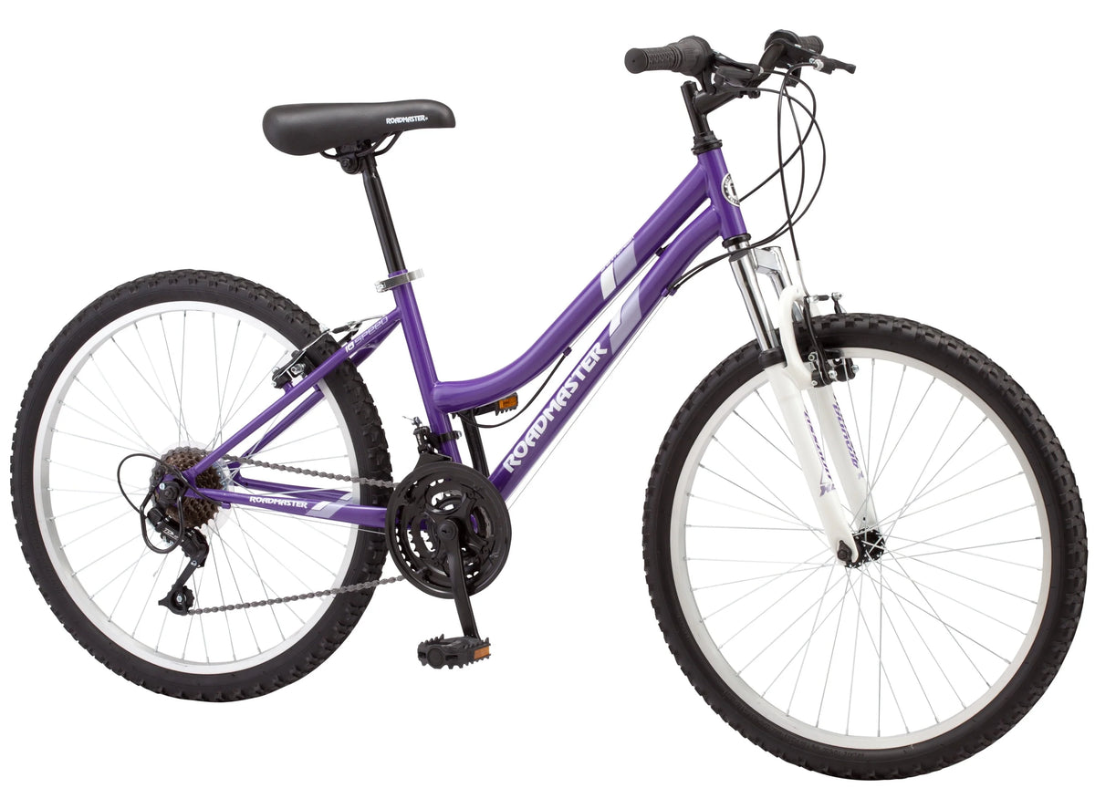 24" Granite Peak Girls Mountain Bike, Purple