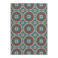 Mainstays 5' x 7' Multi Medallion Polypropylene Outdoor Area Rug