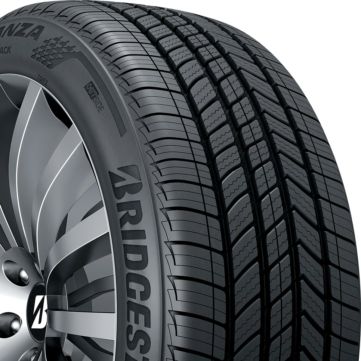 Bridgestone Turanza Quiettrack All-Season 195/65R15 91H Passenger Tire