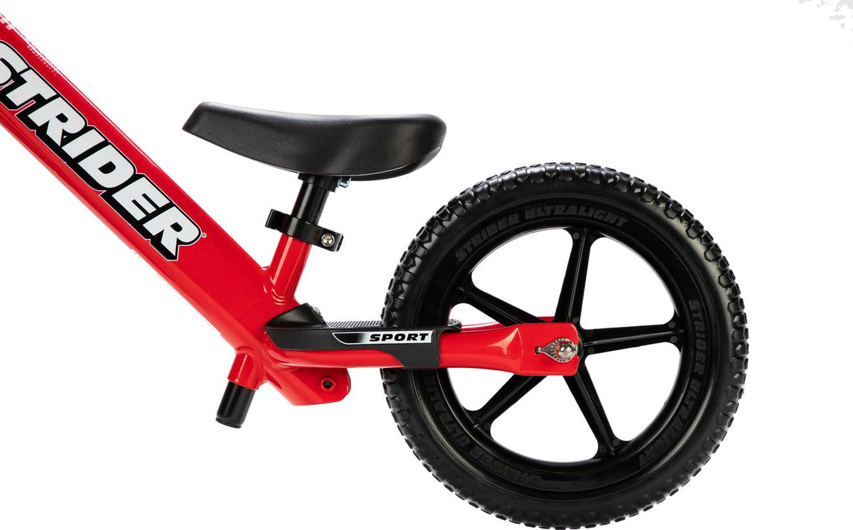 Strider - 12 Sport Balance Bike. Ages 1 to 4 Years - Red